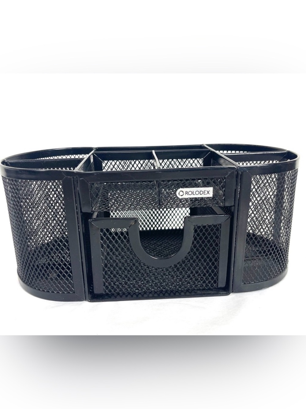 Rolodex Mesh Oval Pencil Cup Office Organizer